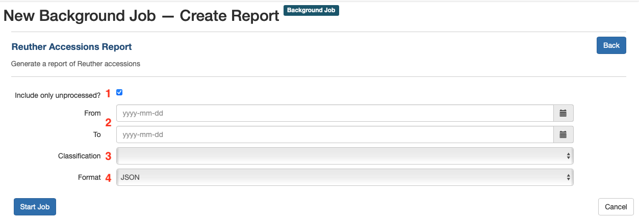 Reuther Accessions Report